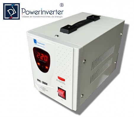 REGULADOR ESTABILIZADOR AUTOMÁTICO 2000W 220VAC-AVR- RELÉ